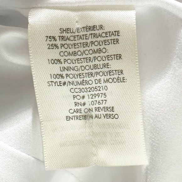 NWT ALICE + OLIVIA Everly Drama Tulle Maxi Blazer in White Size XS - Picture 9 of 17